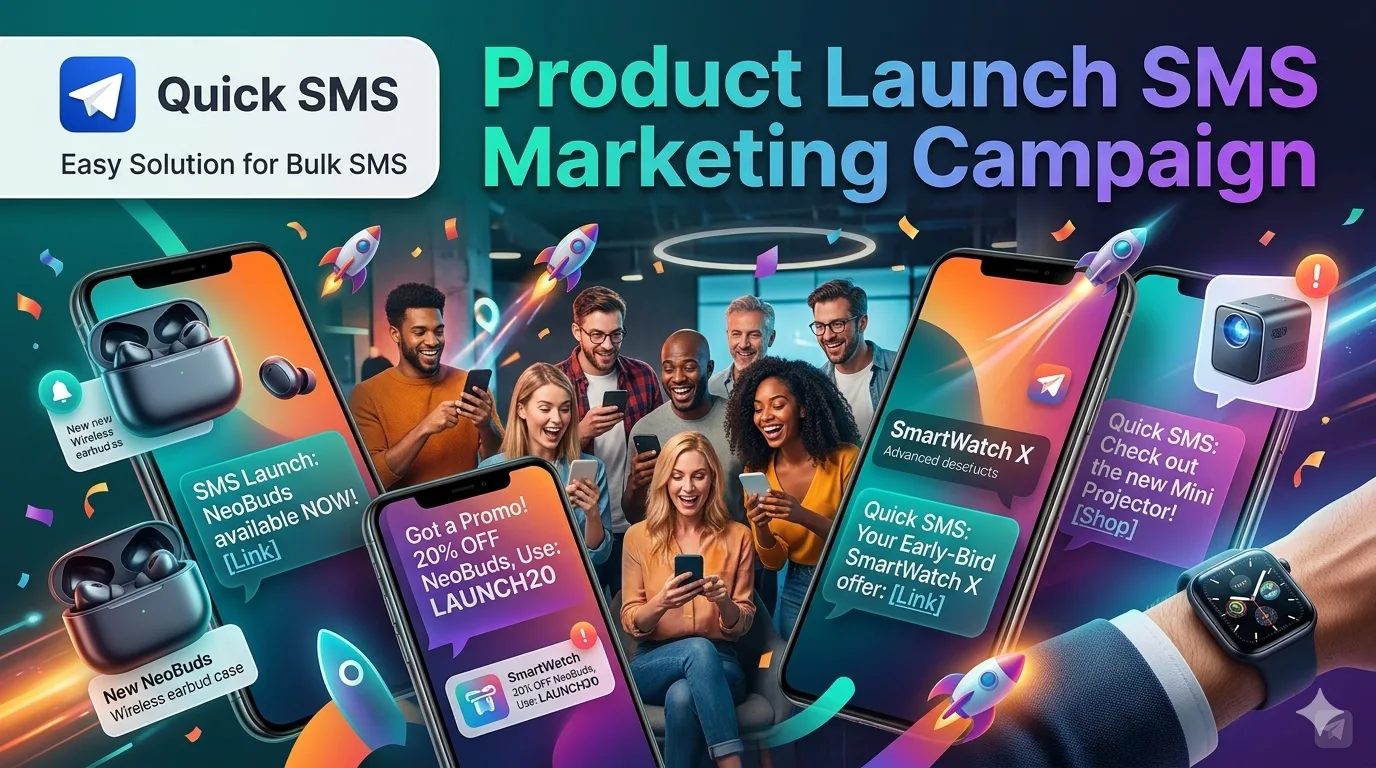 Product Launch SMS Marketing Campaign